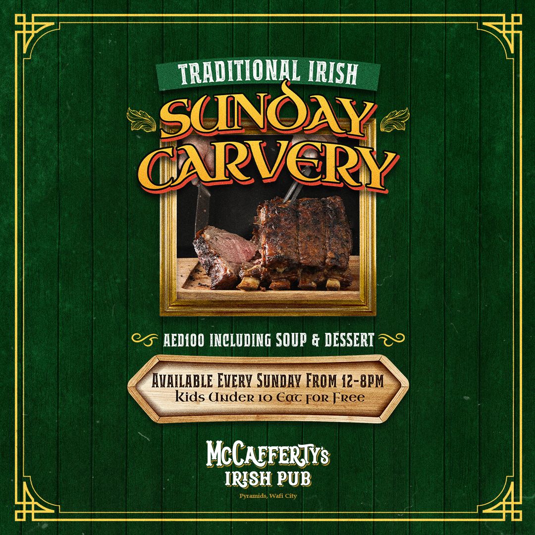 McCafferty's Pub Wafi Sunday Carvery